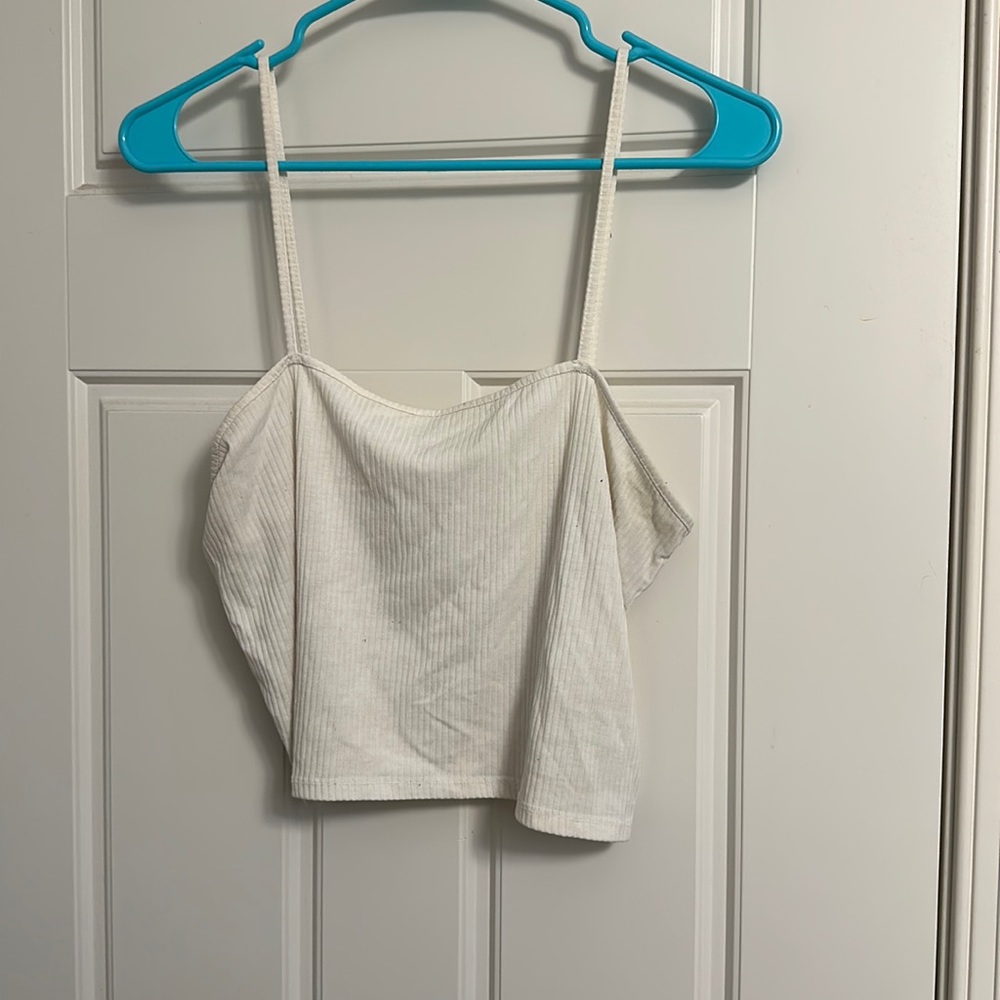 Pac Sun White Crop Top